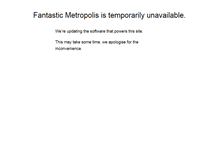 Tablet Screenshot of fantasticmetropolis.com